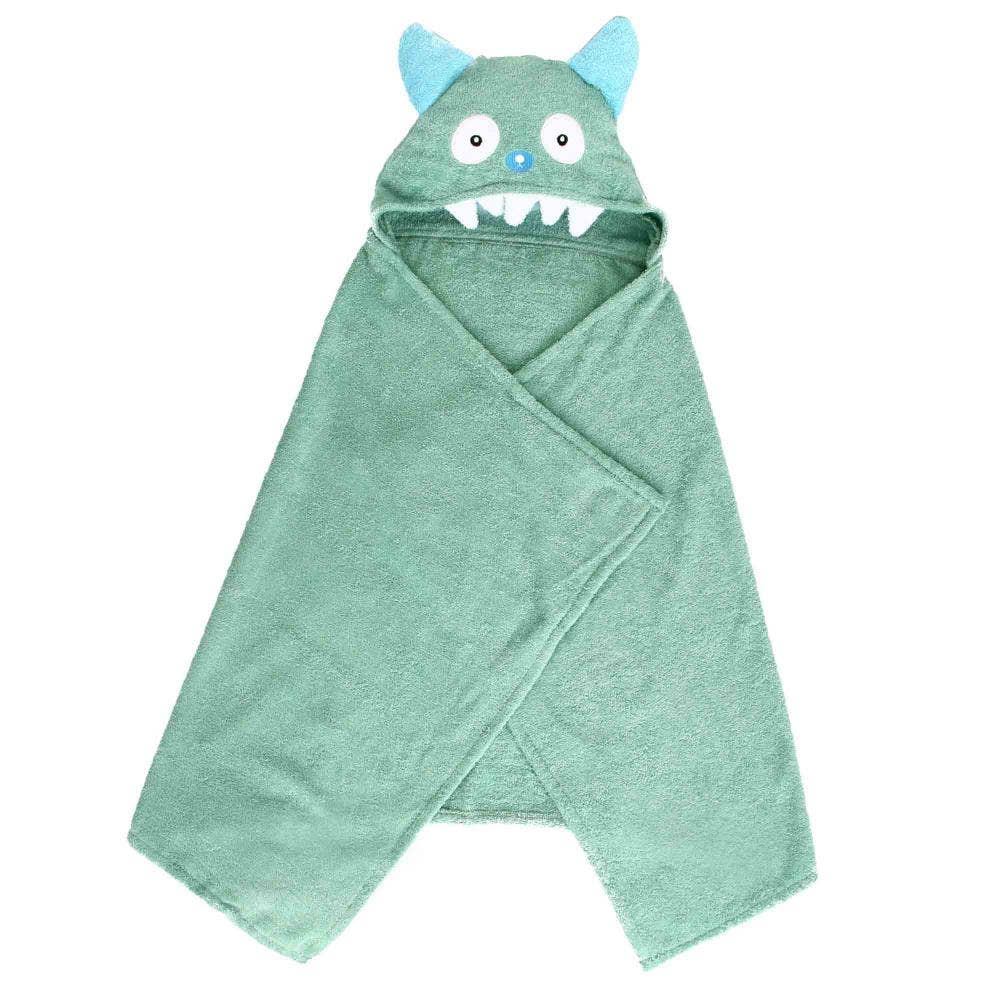 Kids Monster Hooded Towel