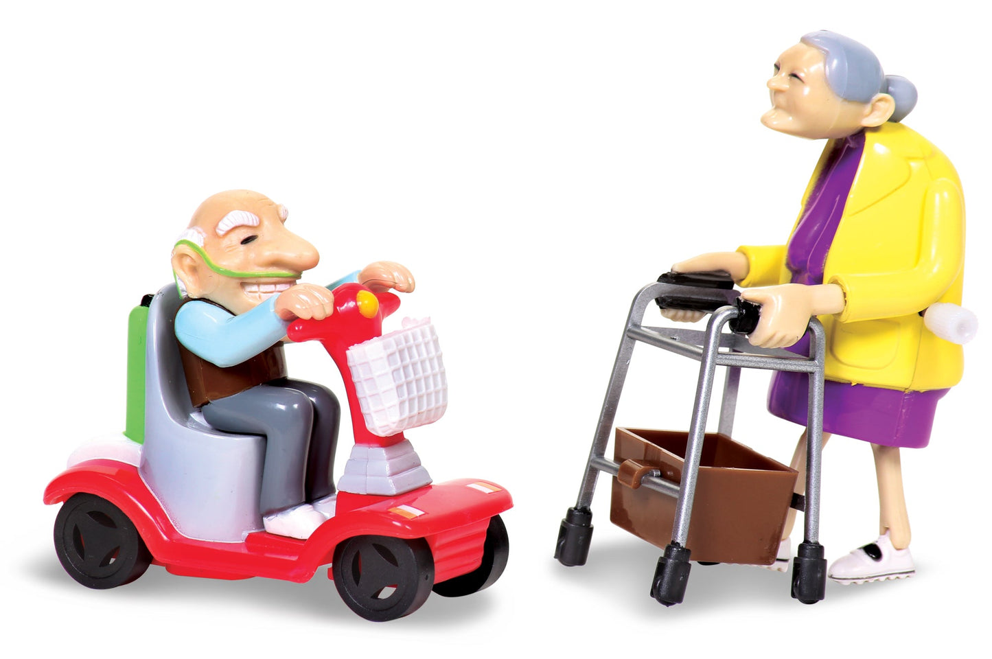 GRAND-MÈRE ET GRAND-PÈRE DE COURSE