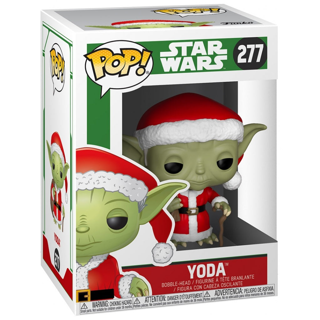 Pop! Yoda Santa Claus