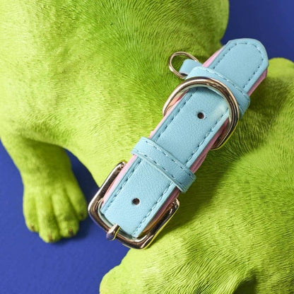 Dachshund Dog Wilfried M. Collar, Green Poly Resin