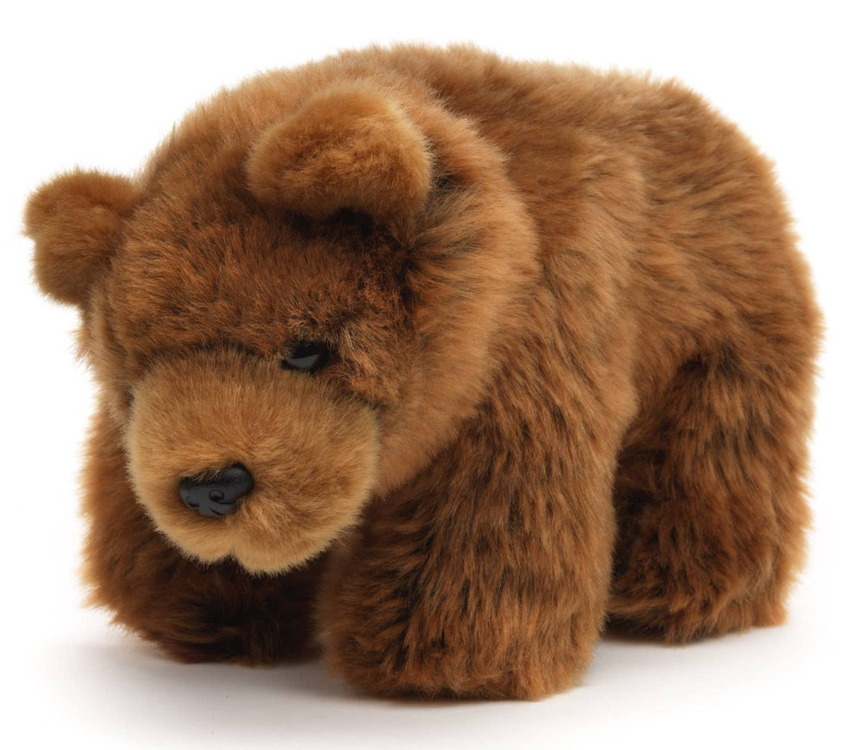 Peluche ours brun debout Uni Toys de 23 cm, référence BB23S26