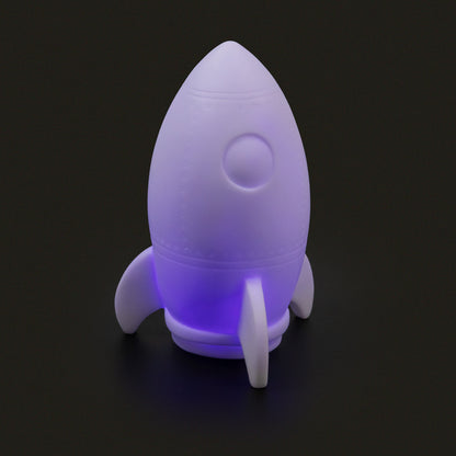 LUMEZ COLOUR-CHANGING ROCKET NIGHT LIGHT