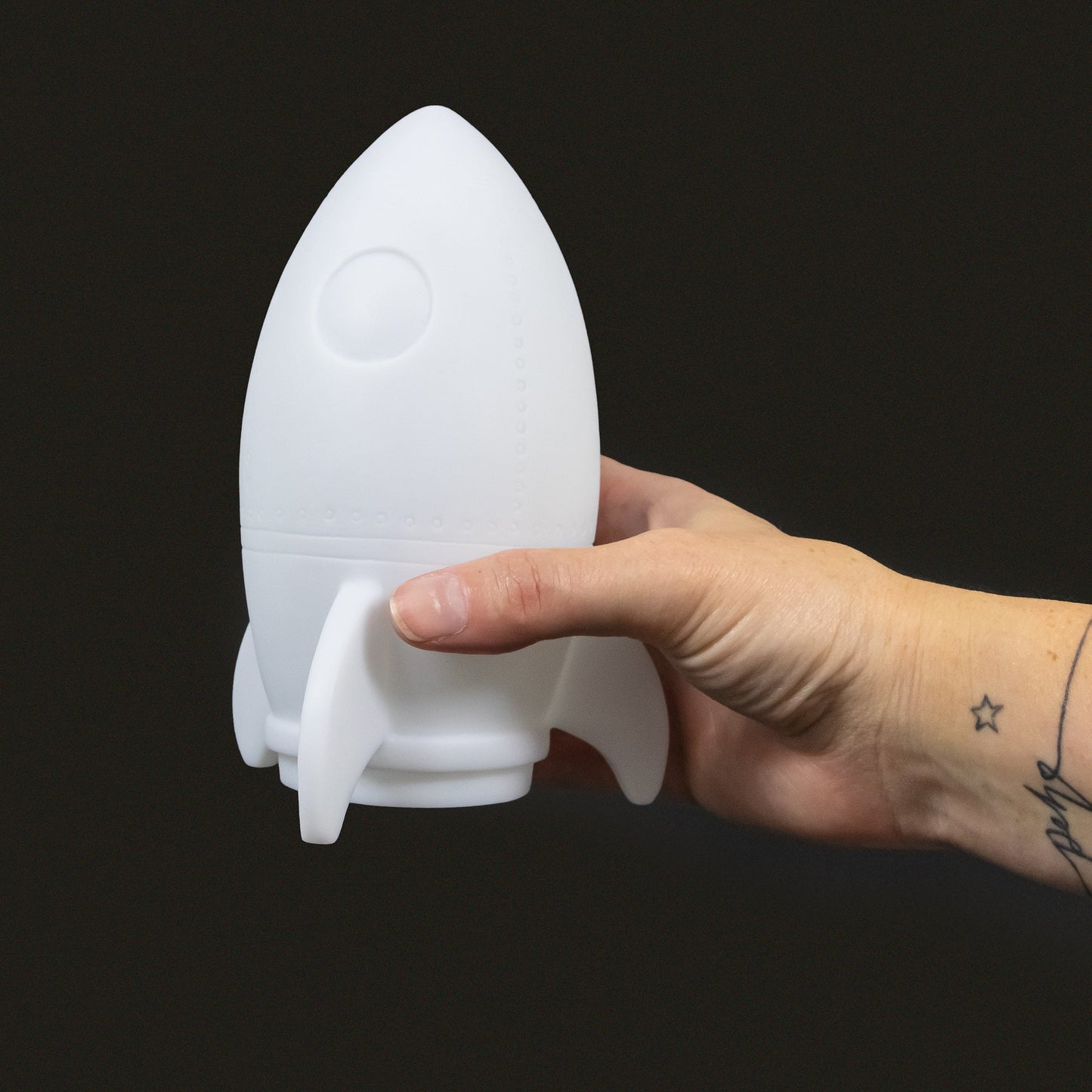 LUMEZ COLOUR-CHANGING ROCKET NIGHT LIGHT