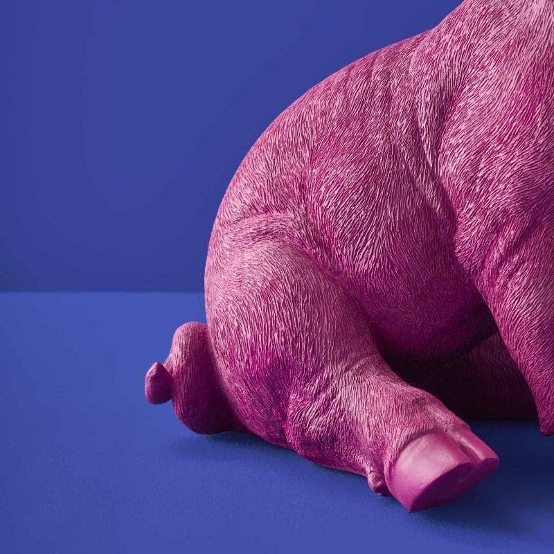 Roze Varken Tafellamp