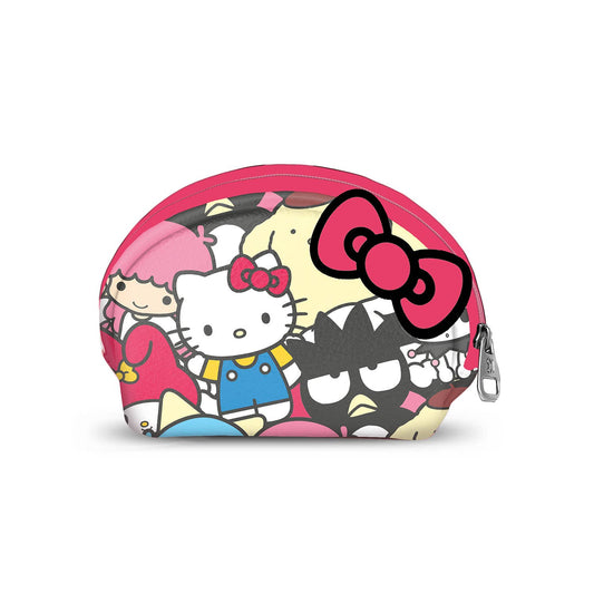 Sanrio Casual Oval Coin Purse - Hello Kitty Friends