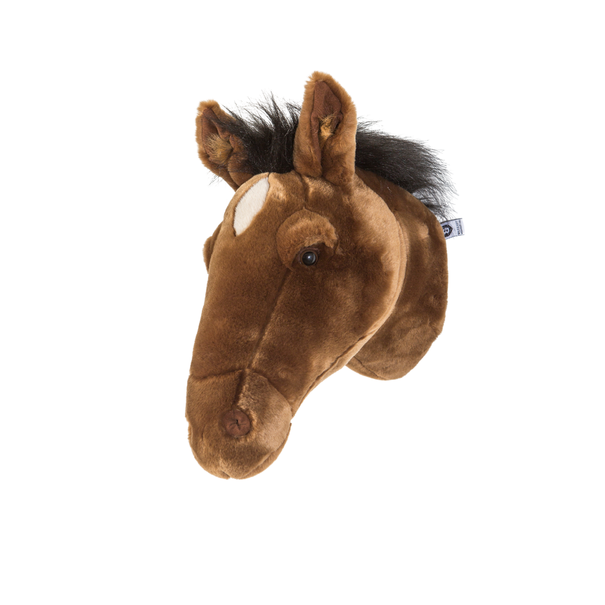 Scarlett the brown horse plush wall hanging