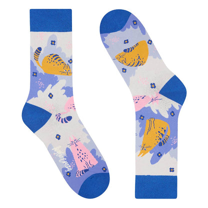 "MININO" Cat Socks