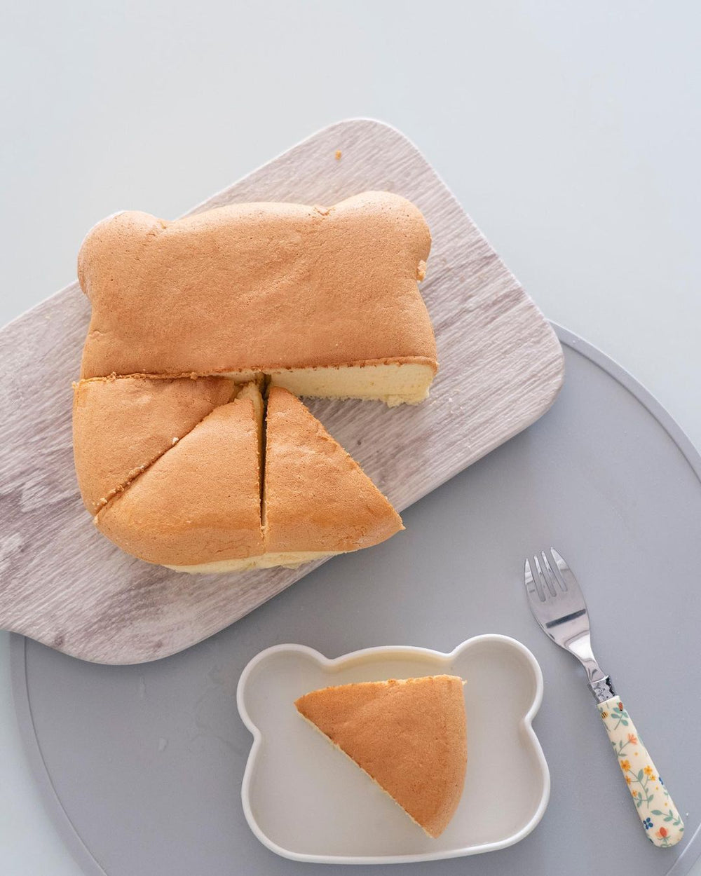 Dusty Rose Bear Cake Pan 