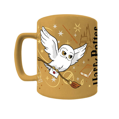 Fuzzy Harry Potter Mug - Hedwig