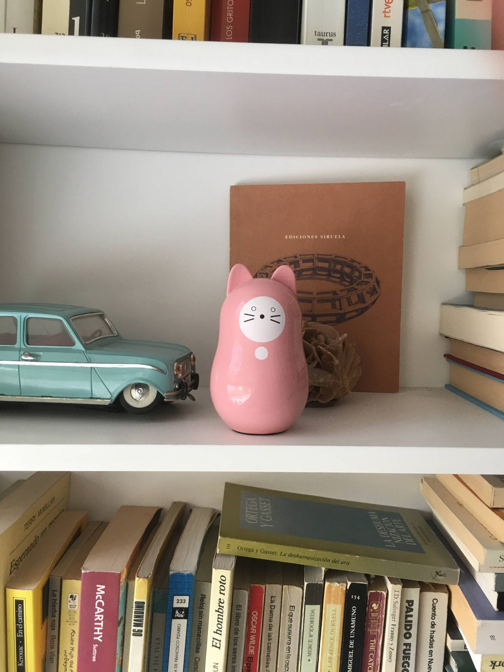Chat Daruma Rose “Amour”