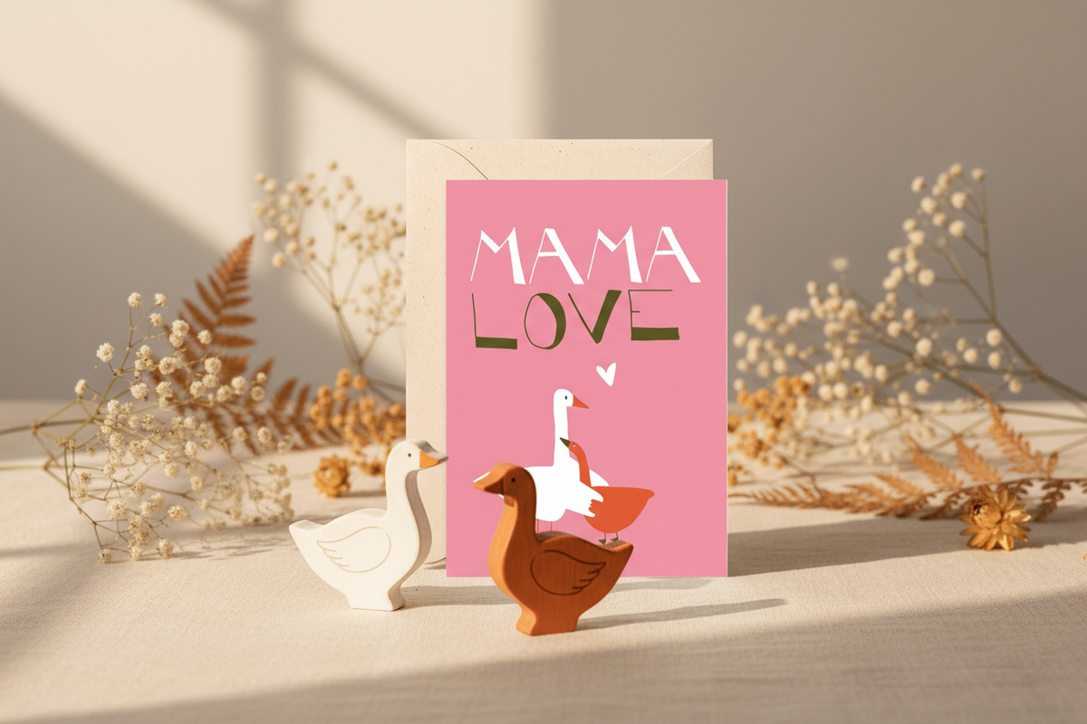 Carte de vœux “Mama Love”