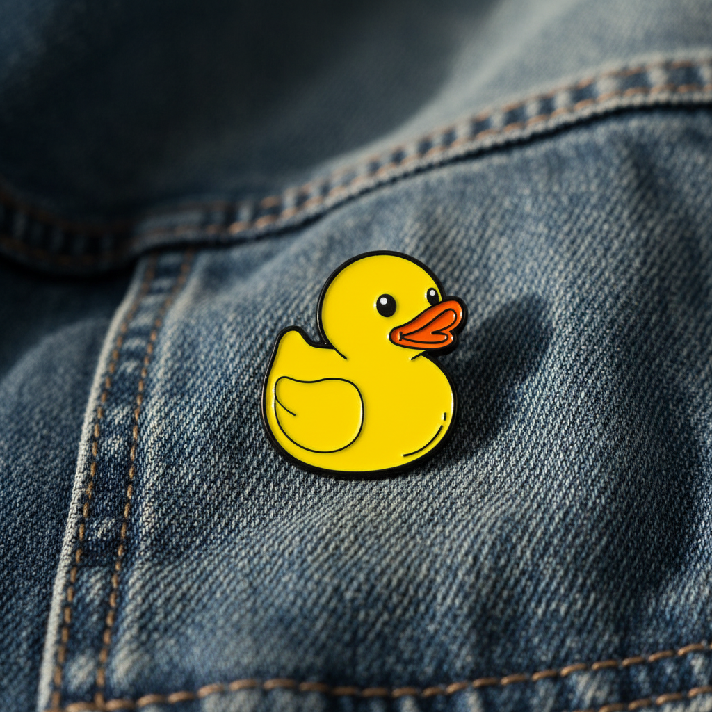Pin’s Canard de bain Classique - photo produit