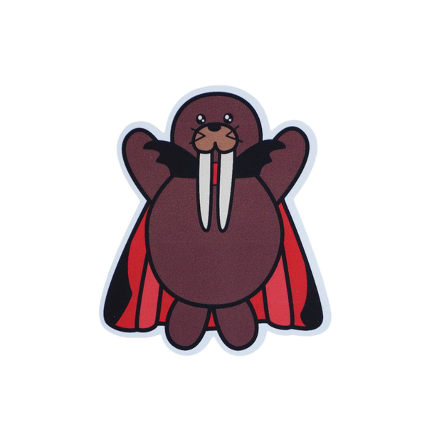 Halloween Vampire Morse Sticker