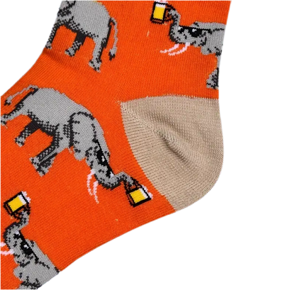 chaussettes elephants avec pintes mrcol