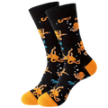 Orange Octopus Socks
