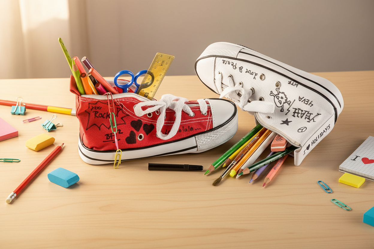 Red Donkey Doodle Shoe Kit