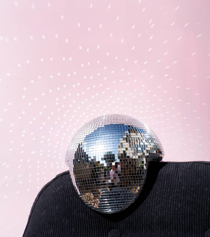 Boule disco fondue