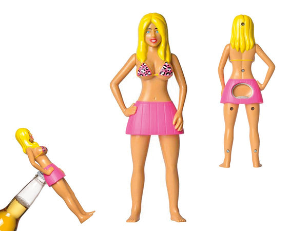 Blonde Woman Bottle Opener "Donna Mora"