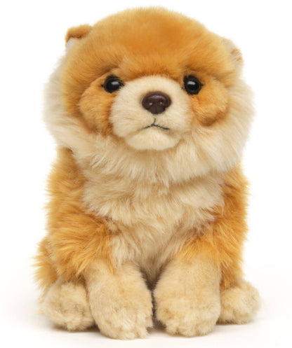 Peluche Spitz nain assis
