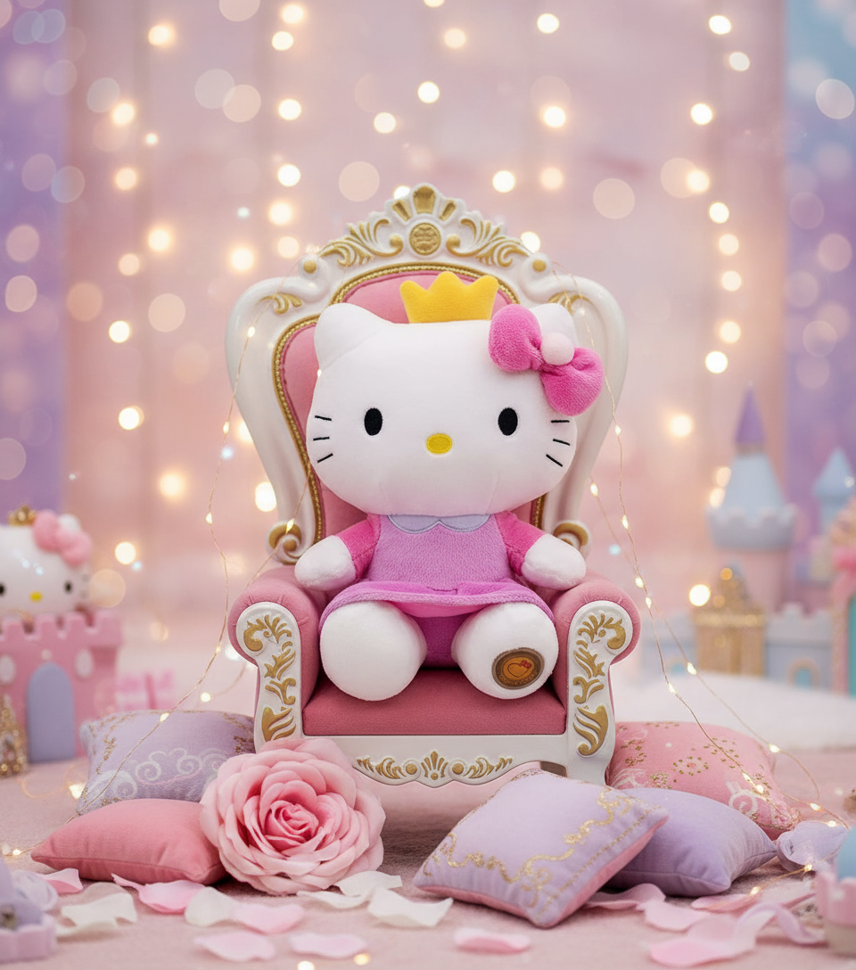 Hello Kitty Princess Plush