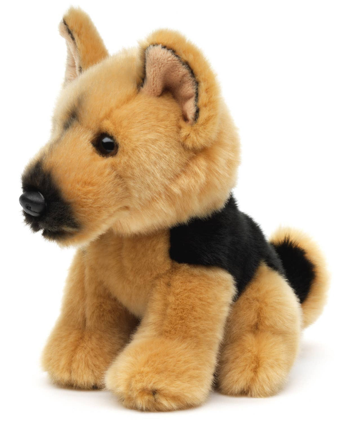 Plush German Shepherd sitting