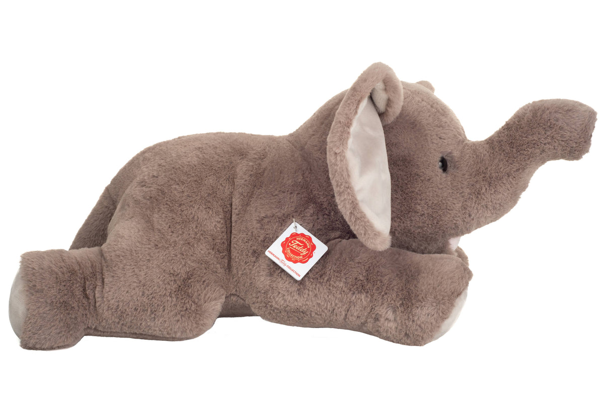 Lying Elephant Plush – 55 cm