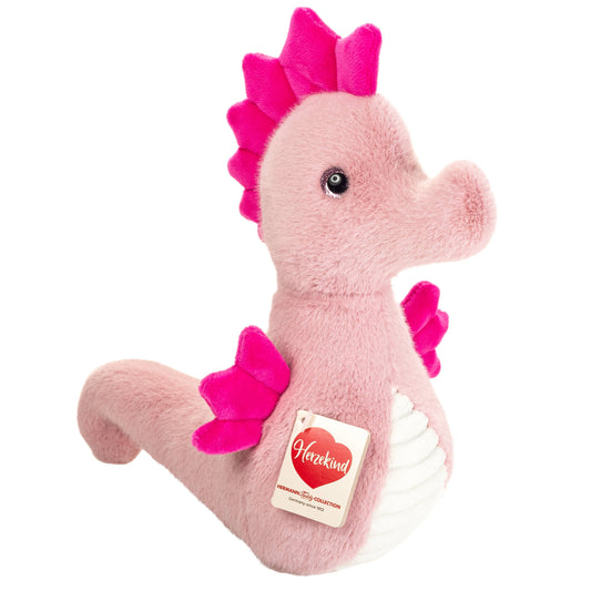 Pink Alba Seahorse Plush Toy