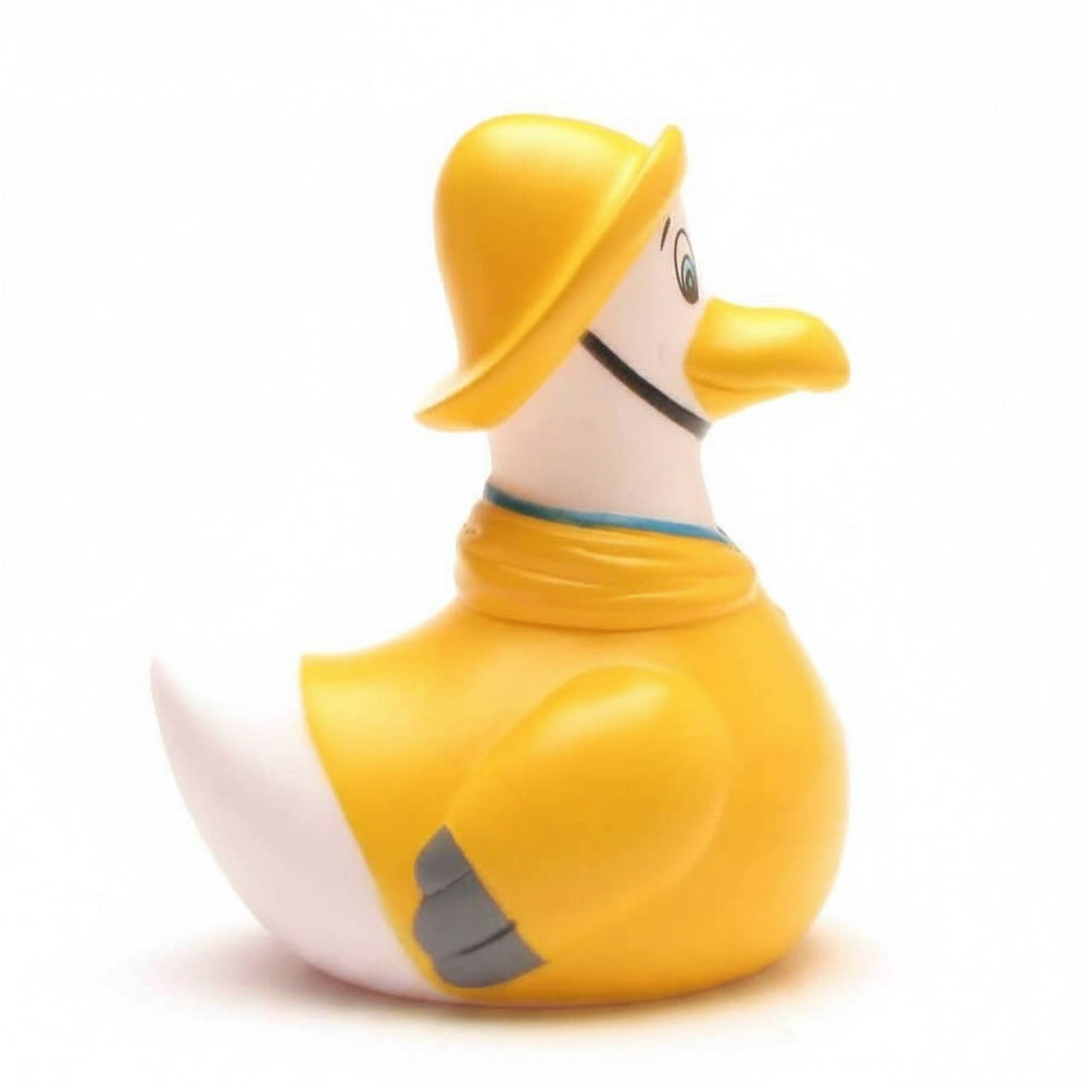 Seagull in a Yellow Raincoat
