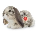 Pluche Hangoor Konijn Grijs en Wit
