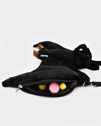 Bat bag with 2 pockets and adjustable 50 cm shoulder strap