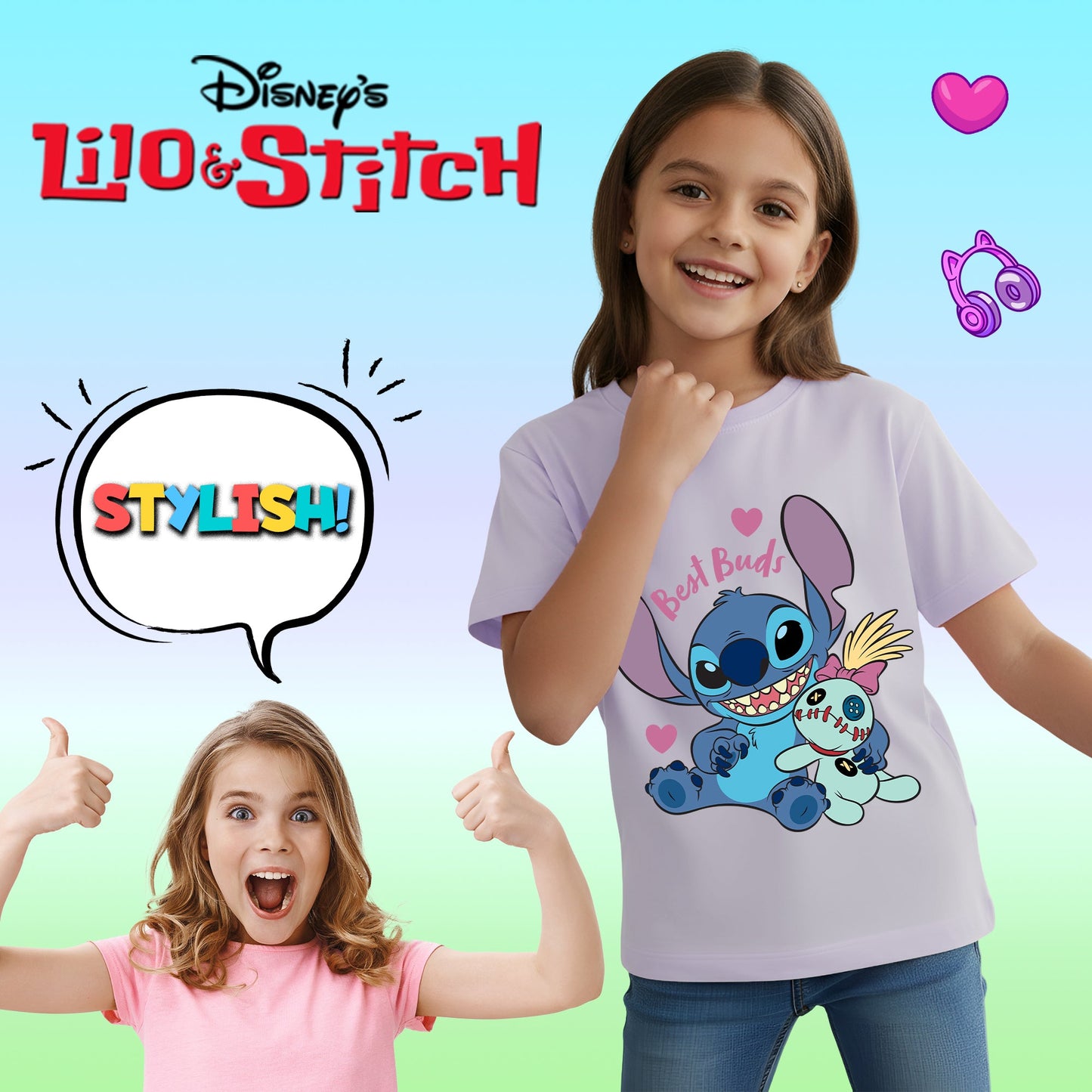 Stitch T-shirt – Best Buds