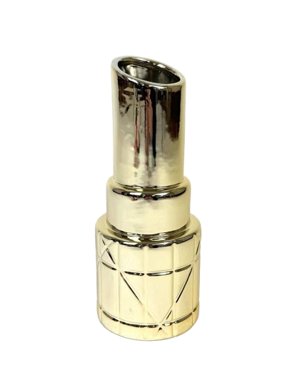 Gold Lipstick Vase