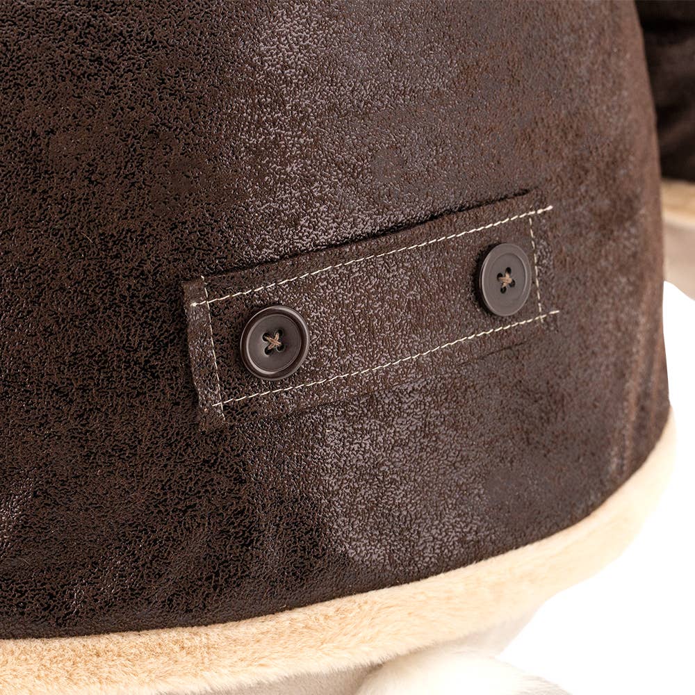 Peluches Orange Life Po l’hippopotame l’Aviateur