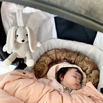 Rabbit stroller mobile - grey