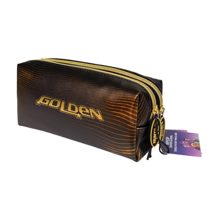 KPop Demon Hunters - pencil case - gold