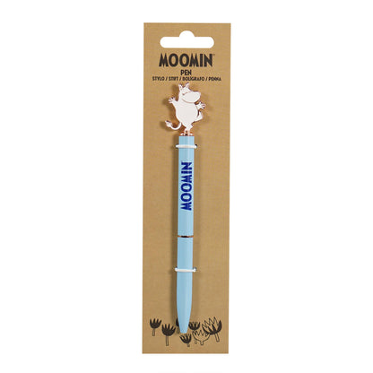2D metalen penstopper - Moomin (Moomintroll) blauw