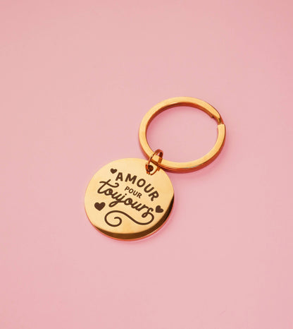 Forever Love Keychain