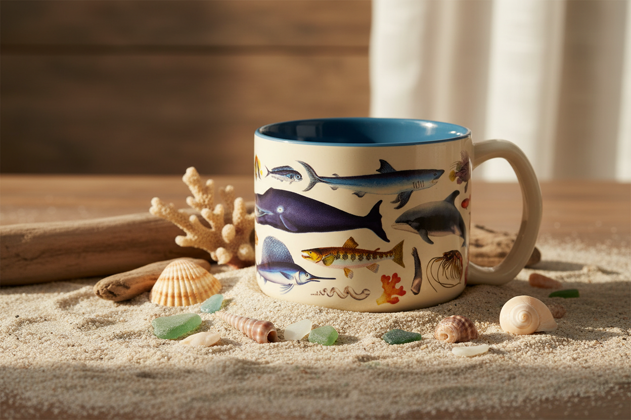 Marine Zoology Mug 440 ml