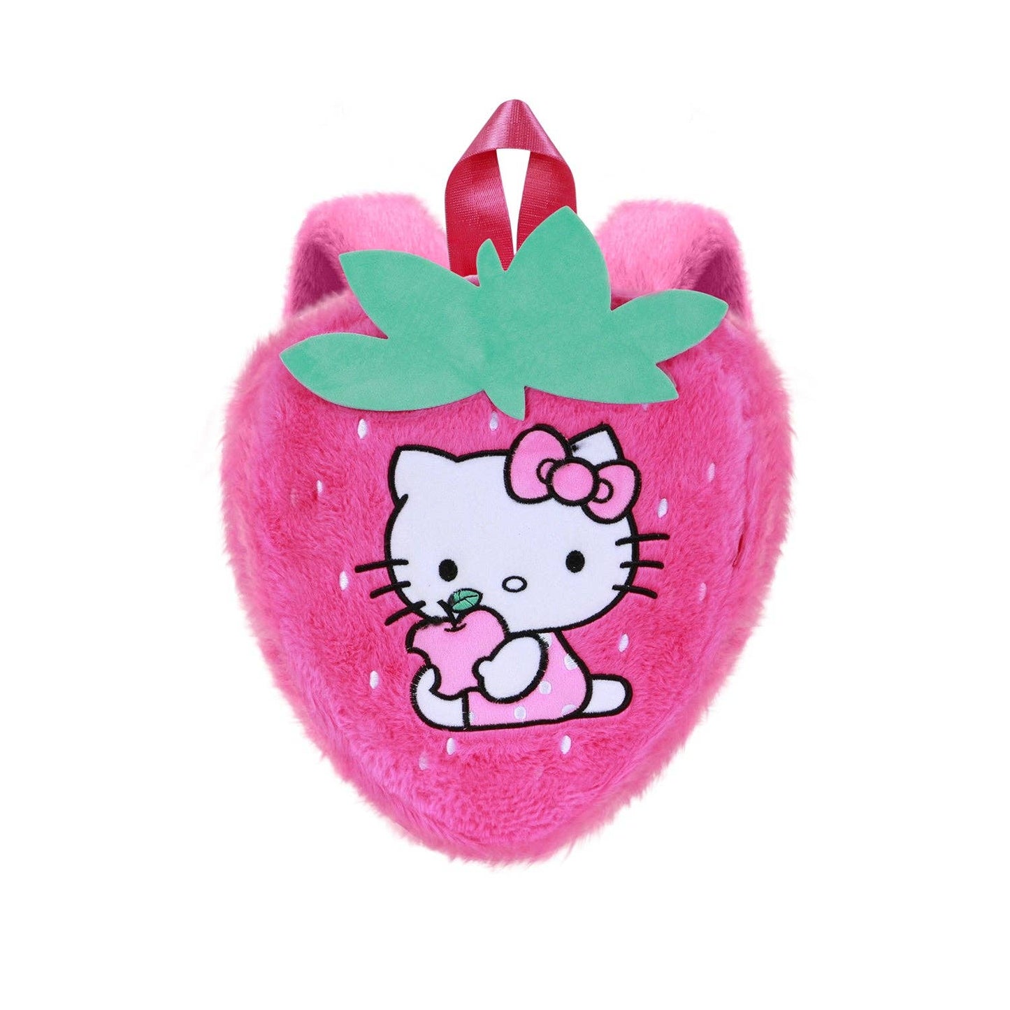Hello Kitty Plüschrucksack – Erdbeere
