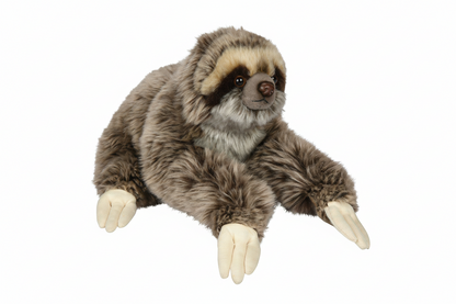 Sloth plush toy with Velcro