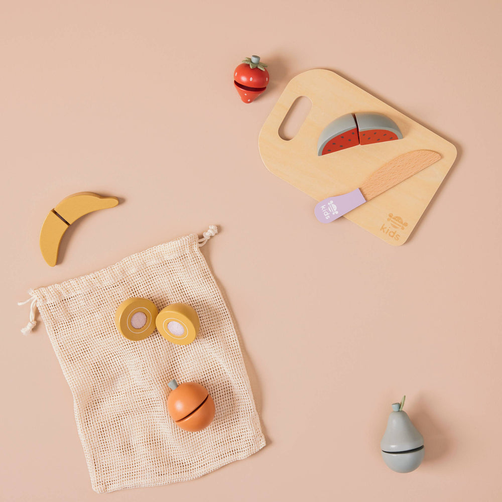 Wooden Food Play Set for Children (FSC certified)