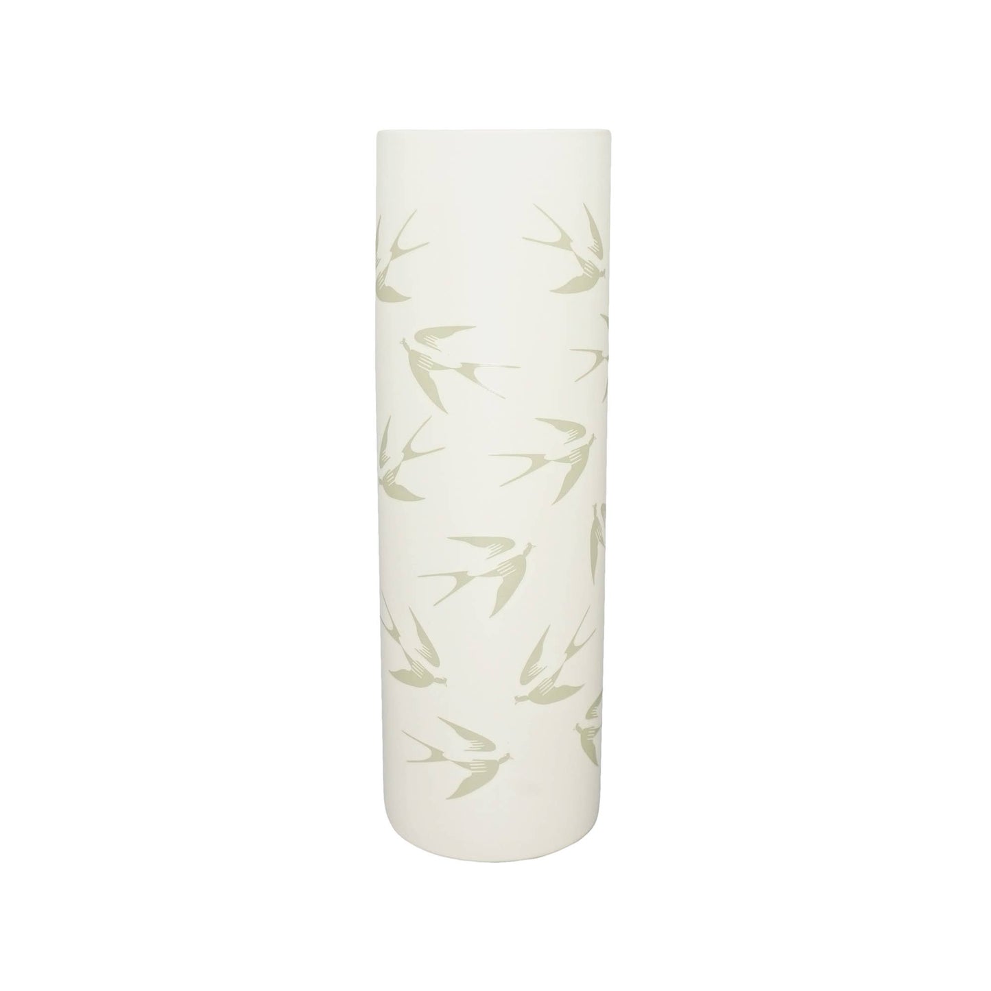 Vase Tube Hirondelles