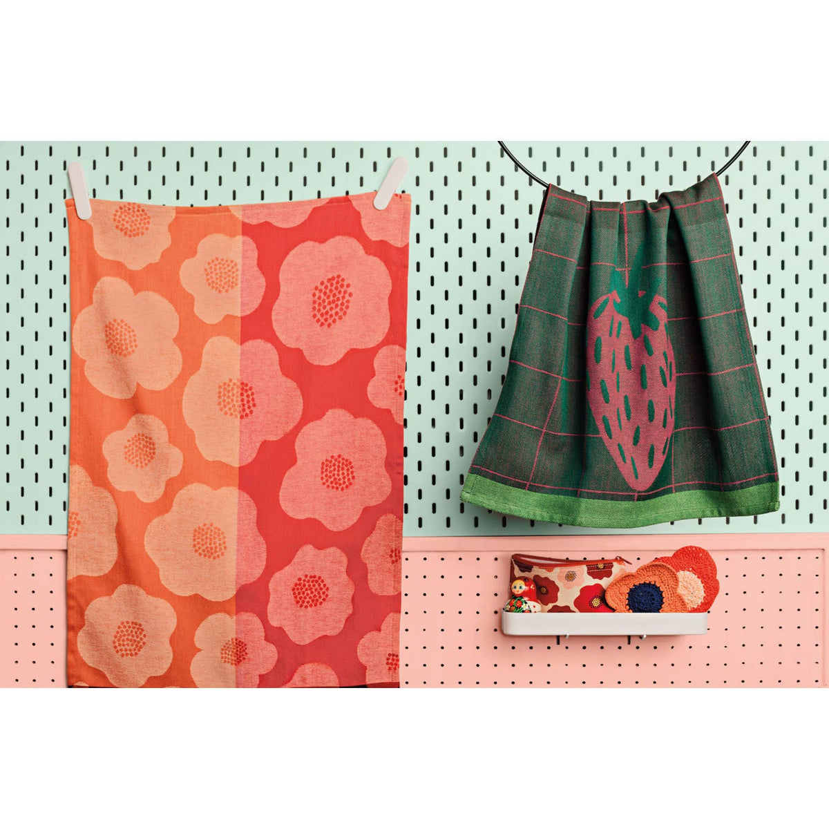 Berry Sweet Jacquard Tea Towel