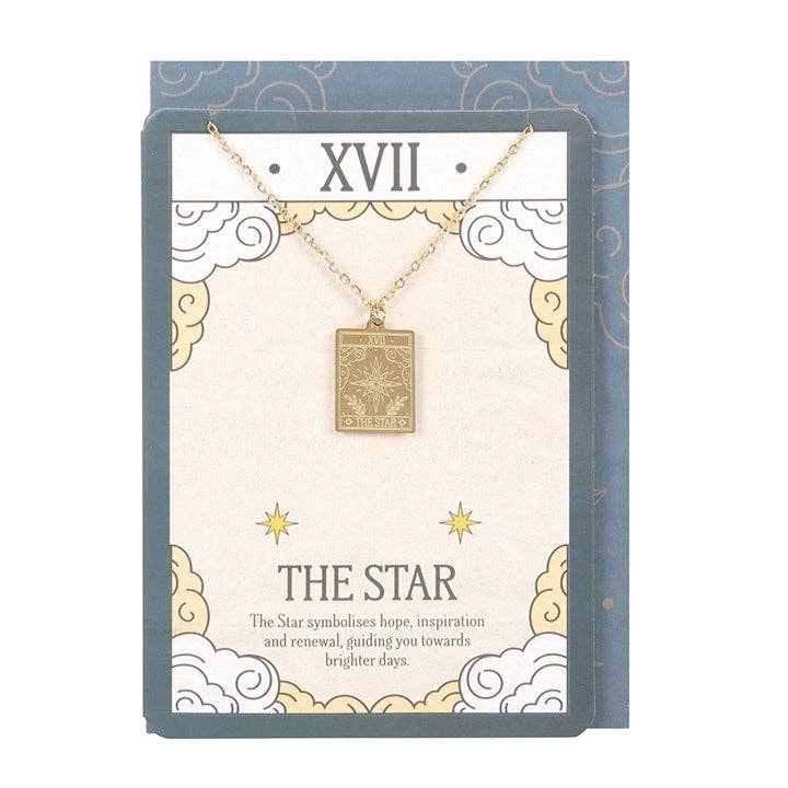 Vintage Star Tarotkaartketting