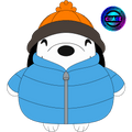 Pluche sleutelhanger Snoopy Puffer Jacket