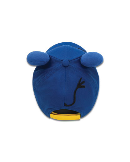 Children's cap with the blue elephant