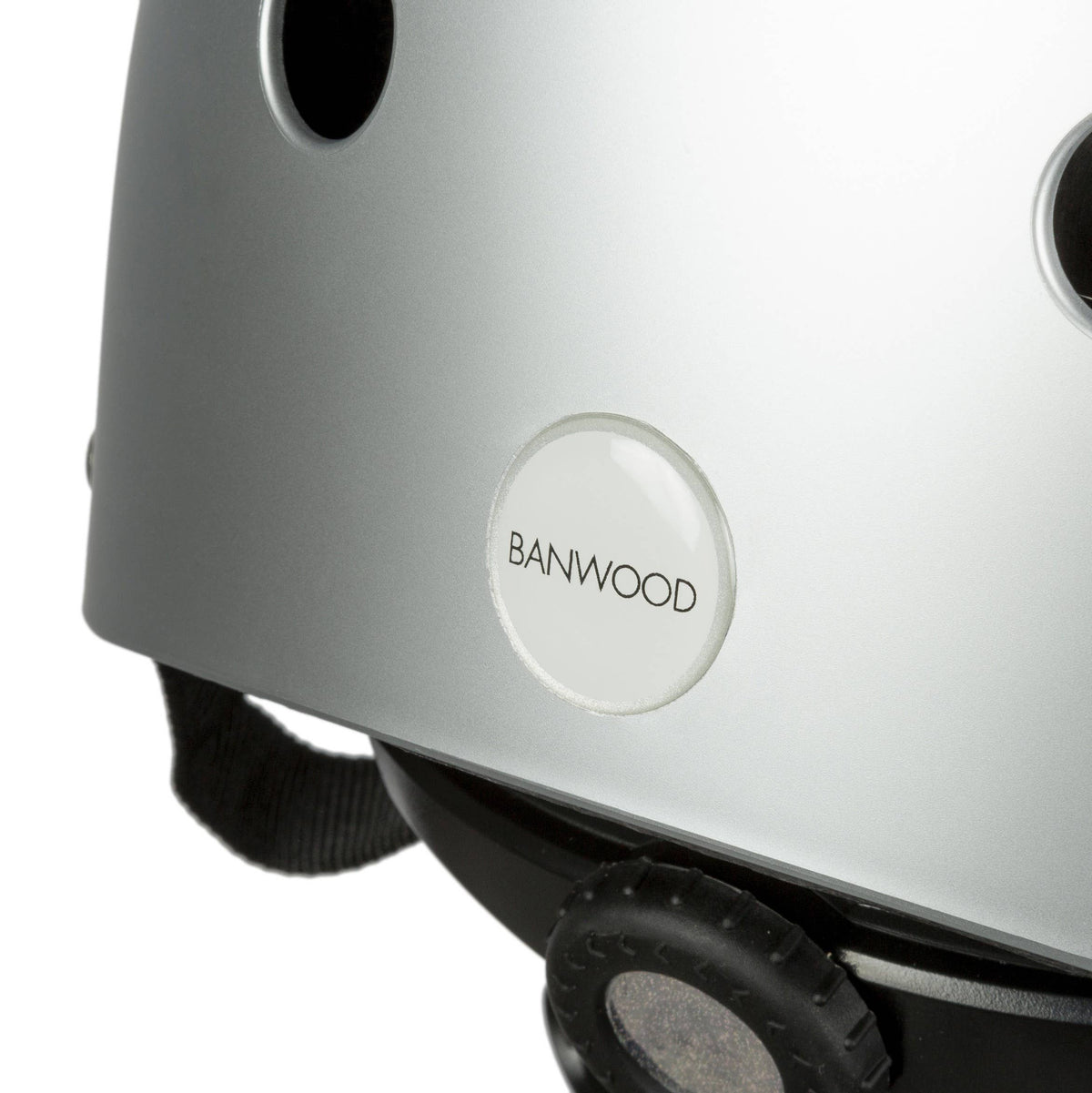 Children's Helmet - Matte Chrome