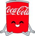 Coca-Cola Can Plush (9in)