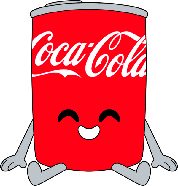 Coca-Cola Can Plush (9in)