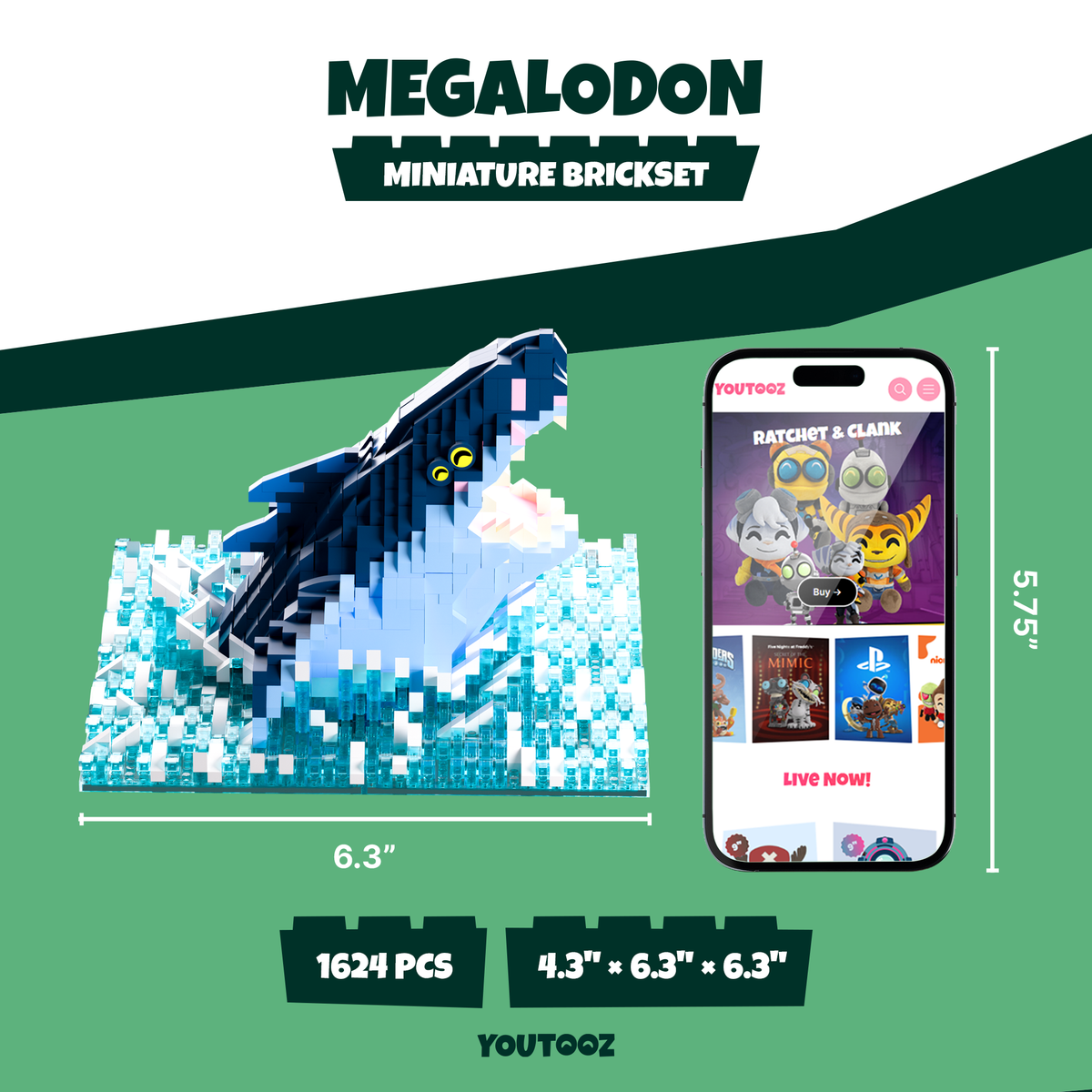 Megalodon Brickset